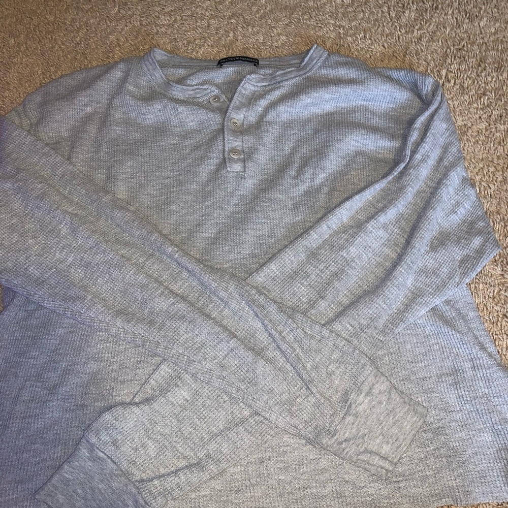brandy melville gray pullover
